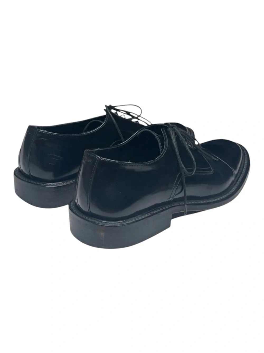 Via Spiga ✦ High Shine Italian Leather Lace Up Oxford Dress Shoes ✦ Black ✦ 9D